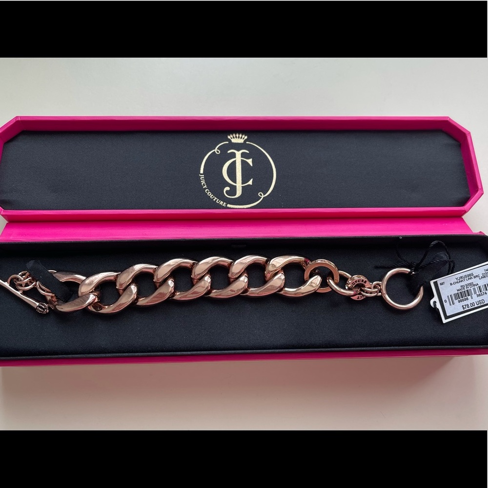 Juicy Couture link color: Rose Gold